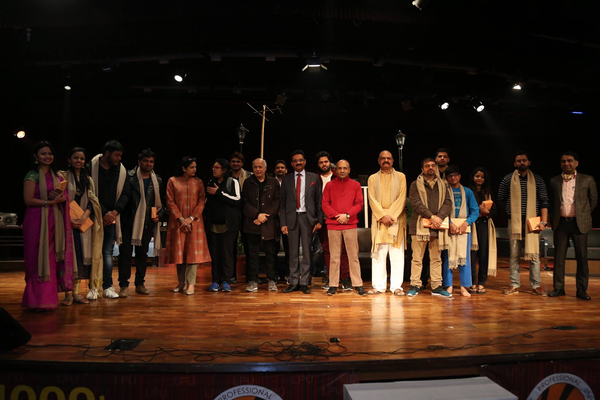 Mahesh Bhatt was at LPU for his Play "Baat Niklegi Toh"