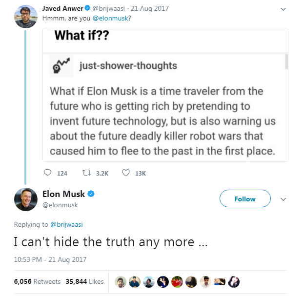 Elon Musk Tweet