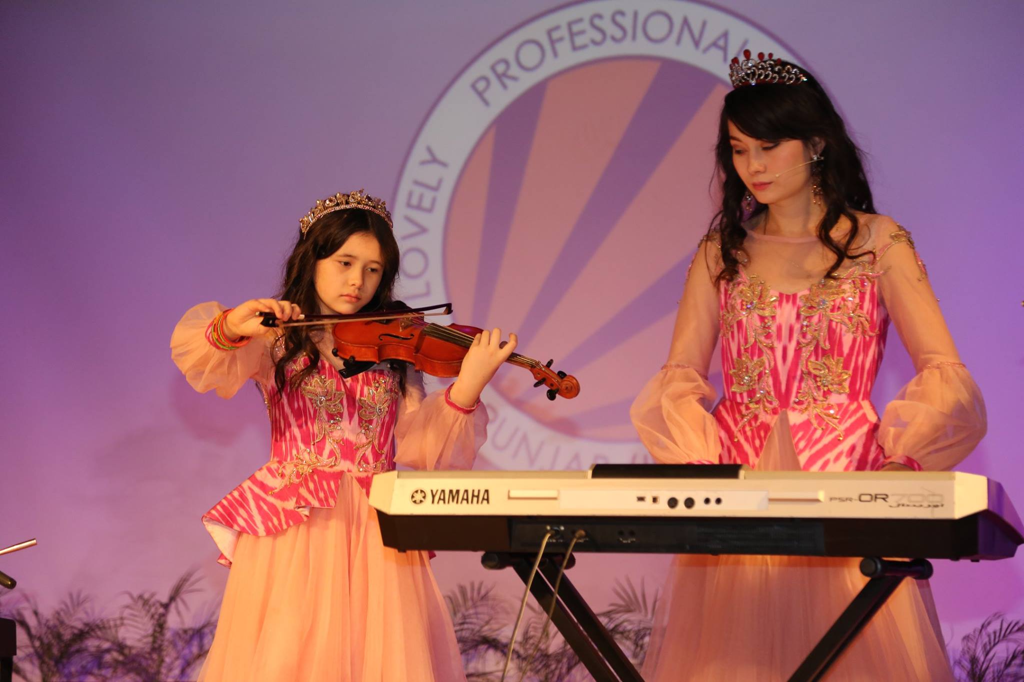 Uzbek Music Group 'Havas' Performed Live during Silk Road Show at LPU