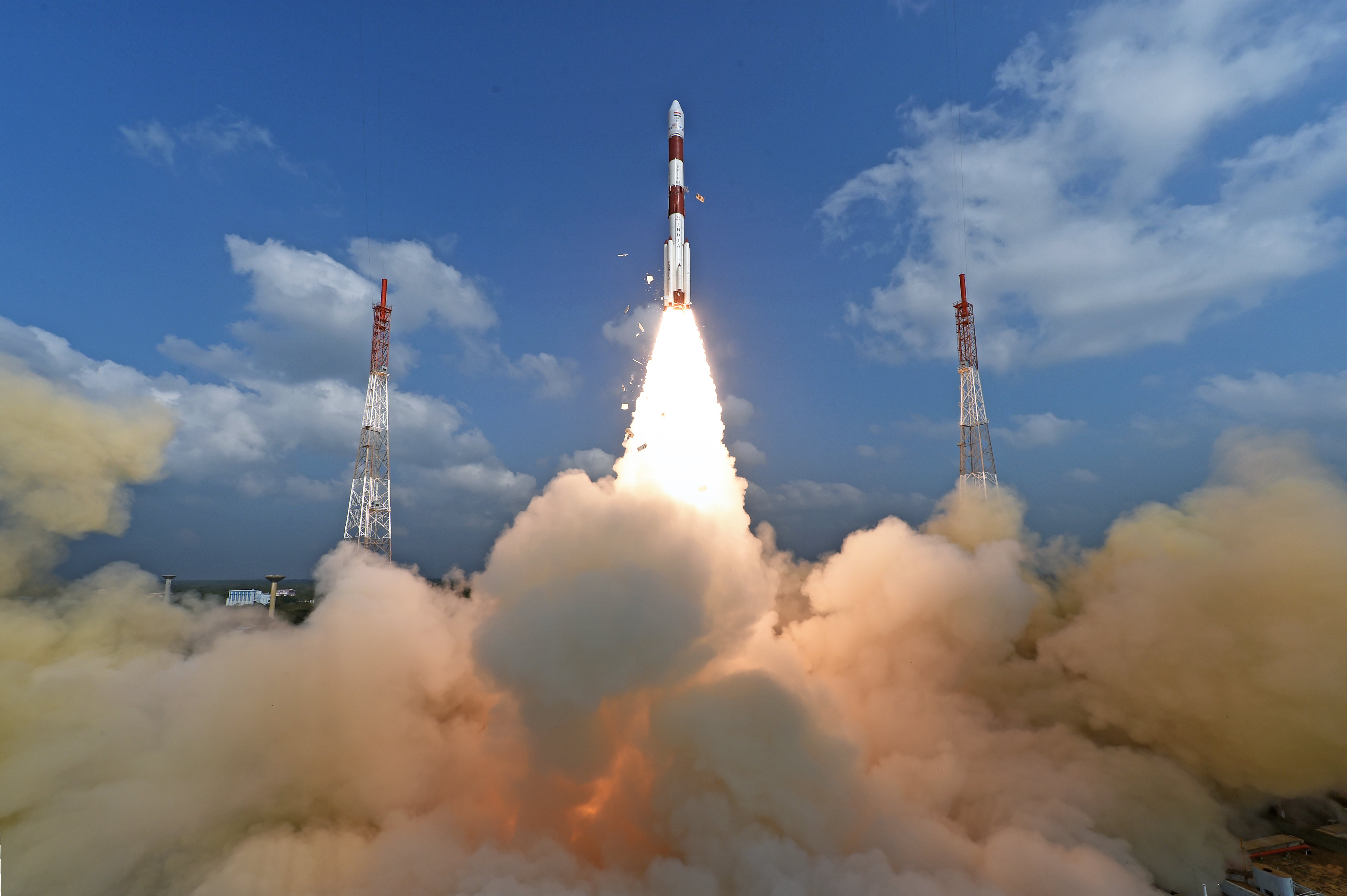 ISRO launched its 100th successful satellite