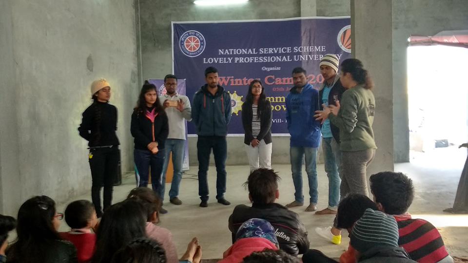 Glimpse of the Winter Camp 2018 of LPU-NSS