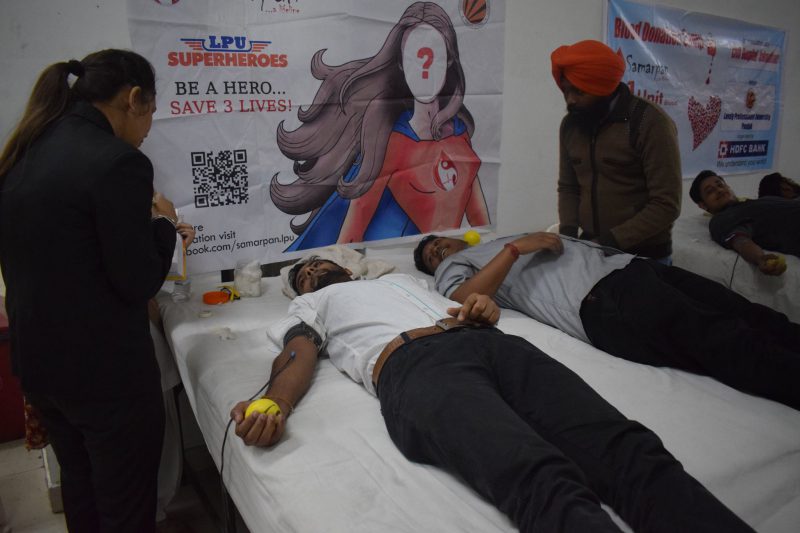 LPU-NSS is organizing Blood Donation Camp