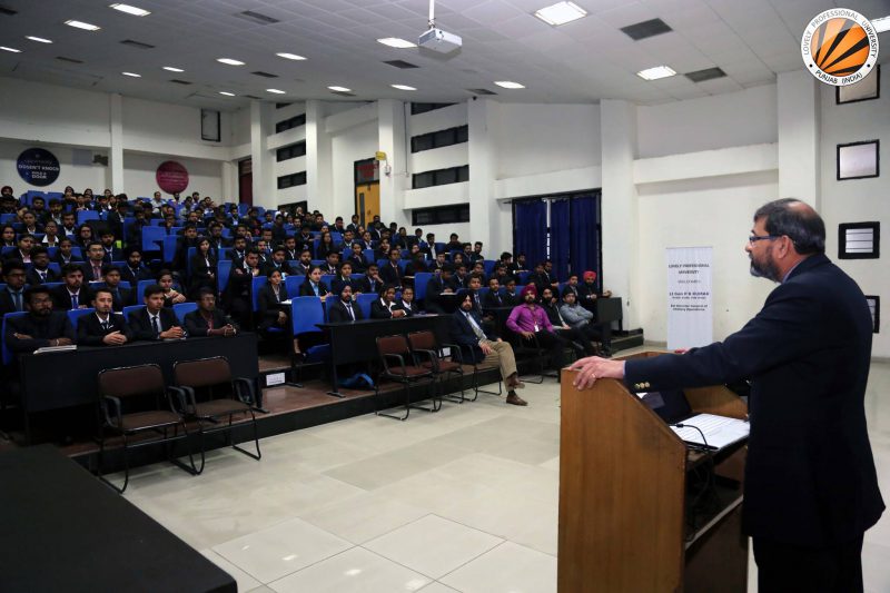 DGMO lectured LPU students about National Security