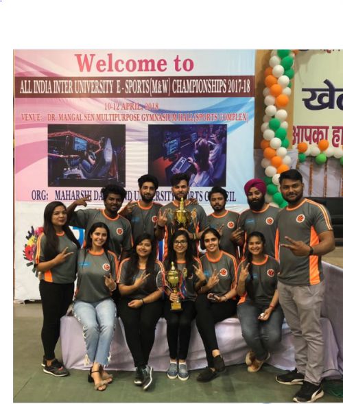 LPU Students win at All India Inter University ESports 'M & W' Championship, Rohtak