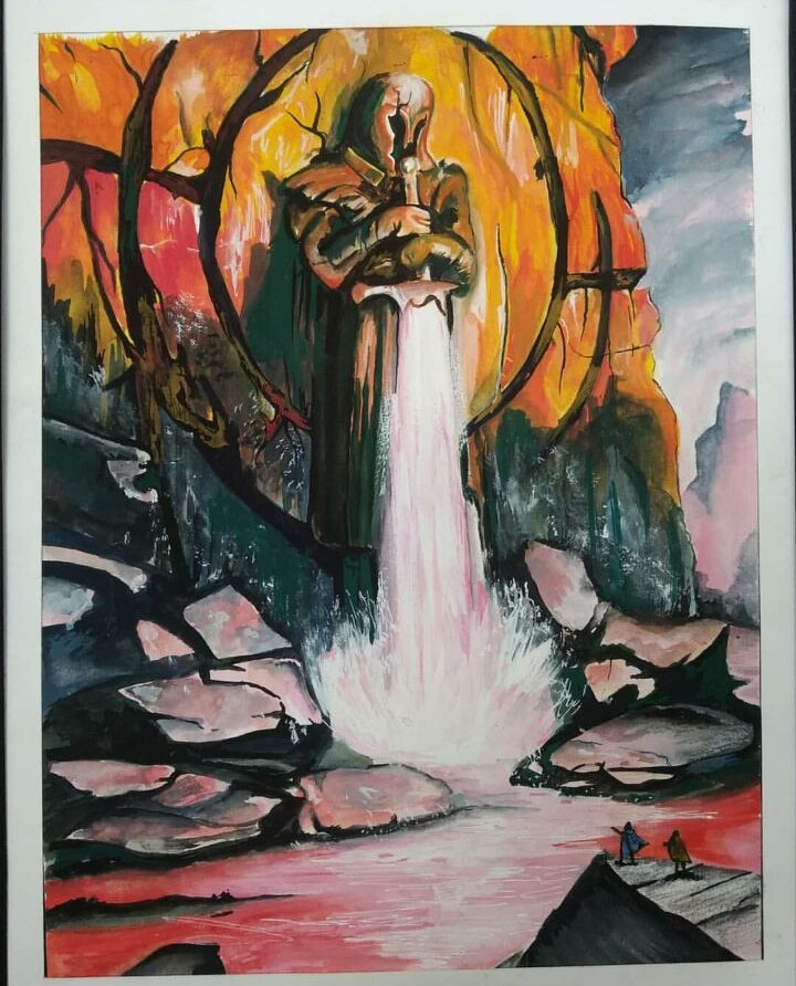 Painting by Kamaldeep - LPU Fine Arts Student (8)