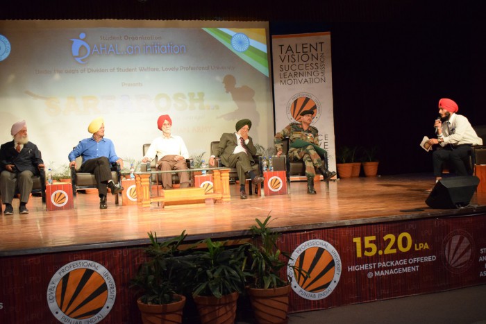 eminar Cum Talk Show on Indian Army organized at LPU