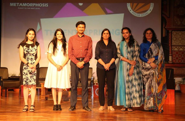 Visitors at 'The Enterprising SHE' at LPU