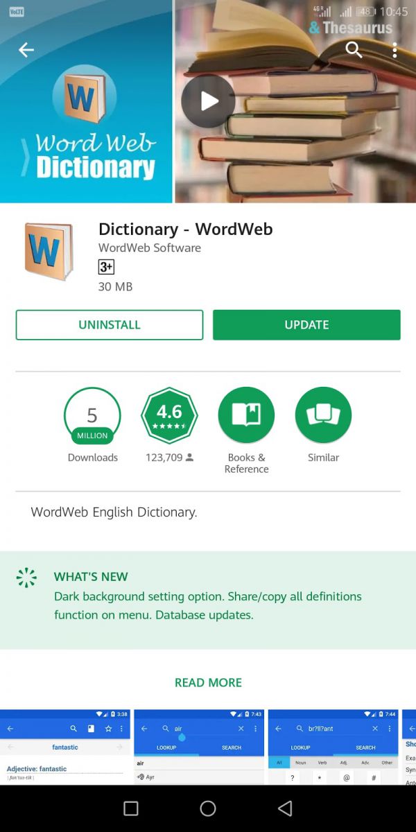 Wordweb - Life Saving Apps For College Students