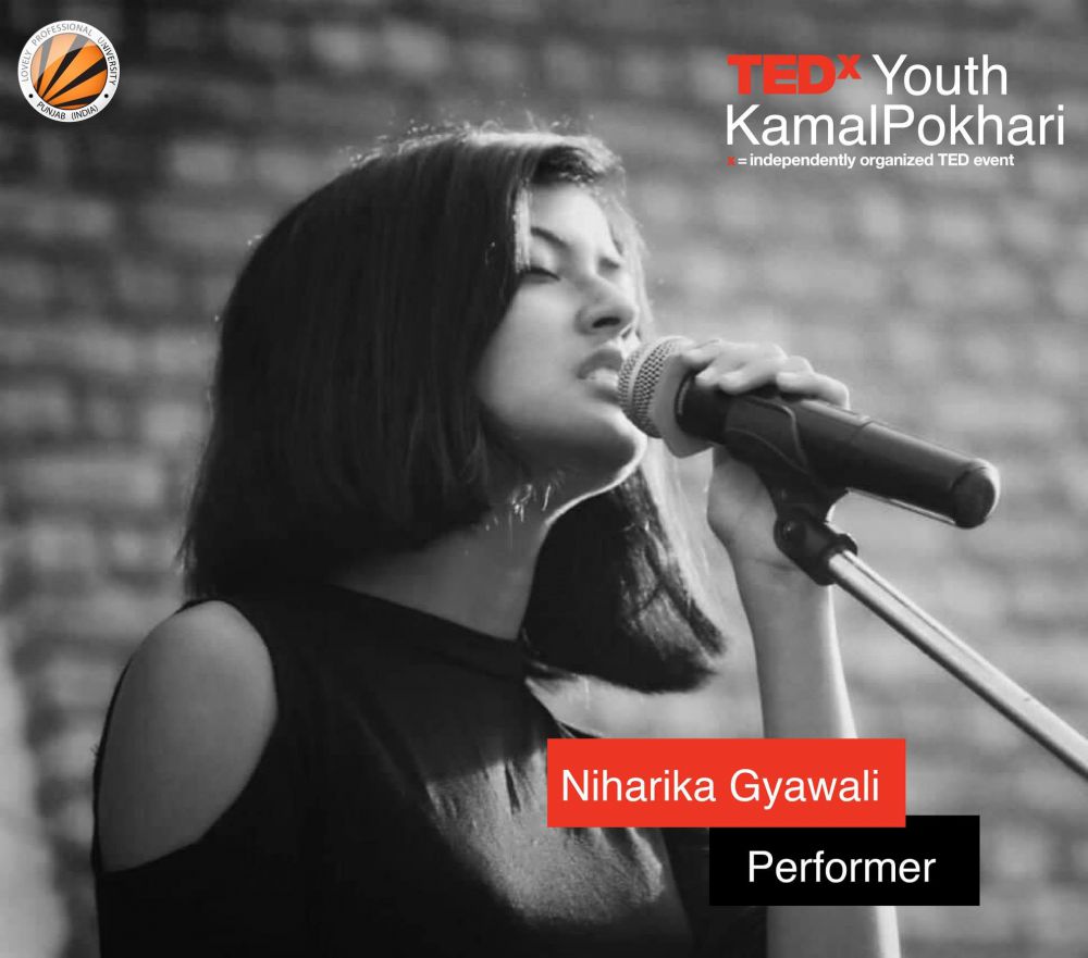 lpu student niharika performs at tedx