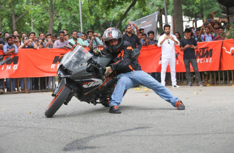 DJ Melodies and Bike Stunts Enthralled LPU Students