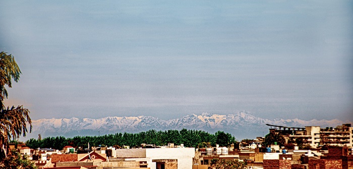 Dhauladhar Mountains from LPU