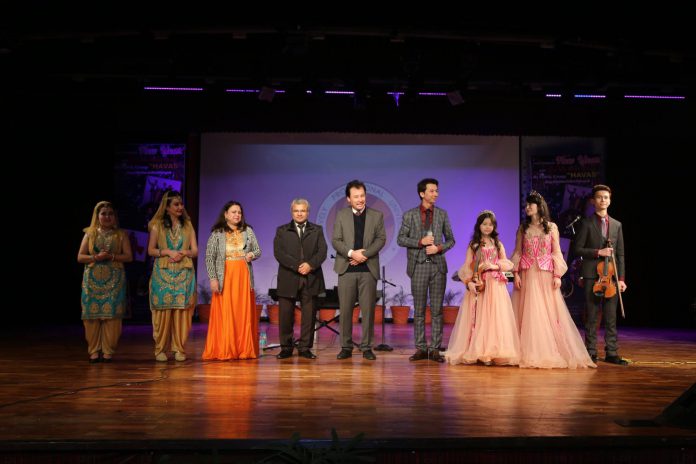 Uzbek Music Group 'Havas' Performed Live during Silk Road Show at LPU