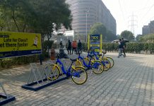 Around the Campus with HexiBikes