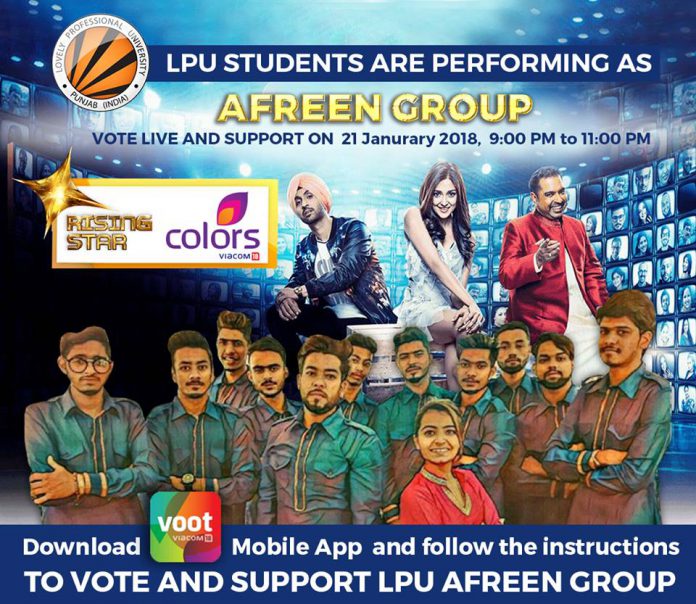 VOTE and SUPPORT LPU STARS on ‘Colors TV’