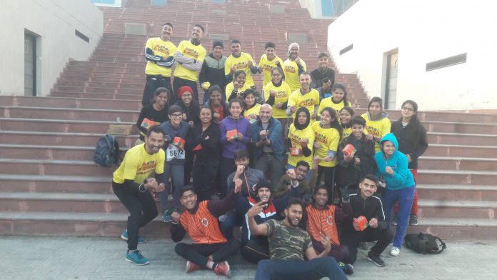 Amritsar Half Marathon organised a Promo Run at LPU