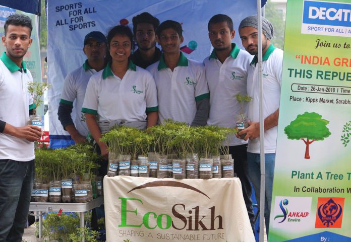 Sankalp Enviro distributes Plants on Republic Day