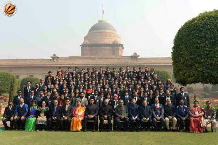 LPU Student performs 'Kathak' at Rashtrapati Bhawan