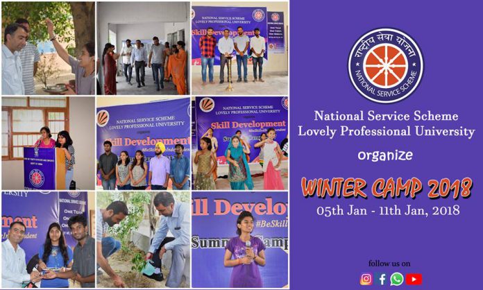 Glimpse of the Winter Camp 2018 of LPU-NSS