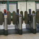 Piezoelectricity: Turnstile gates, floor is sensored up.