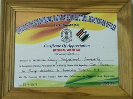 LPU–NSS has been awarded by SDM Phagwara