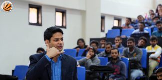 LPU Alumnus Rahul Tyagi interacted with LPU Students