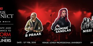 Jasmine Sandlas, B Praak and Nissi Band will perform Live at LPU