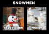 Winter Expectation v/s Reality