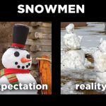 Winter Expectation v/s Reality