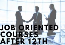 Job Oriented Courses after 12th