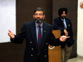 DGMO lectured LPU students about National Security