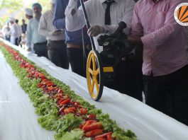 LPU School of Hotel Management creates Longest Salad Bar