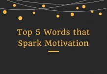 Top 5 Words that Spark Motivation