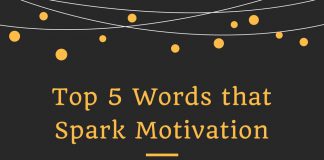 Top 5 Words that Spark Motivation