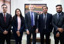 Vice-Provost of top-ranked Lakehead University of Canada visited LPU