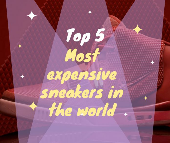 most expensive sneakers in the world most expensive sneakers in the world