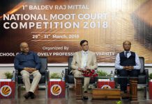 LPU organized National Moot Court Competition