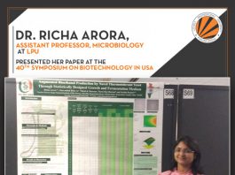 LPU Professor presented her research in Florida