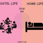 home vs hostel life
