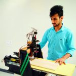 nehul patel from lpu designs innovative cnc machine