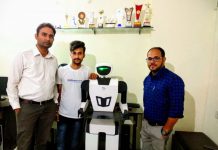 LPU Student Nehul Patel Builds a Low Cost Humanoid Robot