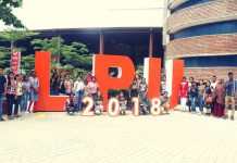 freshmen induction 2018 at LPU