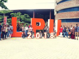 freshmen induction 2018 at LPU