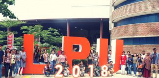 freshmen induction 2018 at LPU