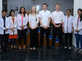 Students of Physiotherapy from Teesside University, UK reached LPU Campus