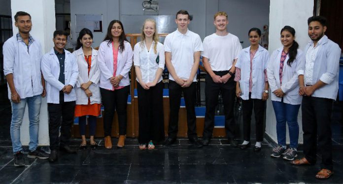 Students of Physiotherapy from Teesside University, UK reached LPU Campus