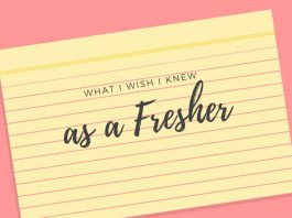 What I Wish I Knew as a Fresher