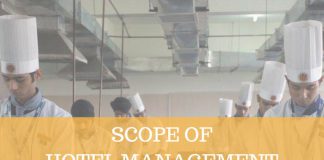 SCOPE OF HOTEL MANAGEMENT AND TOURISM