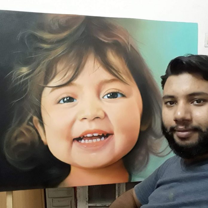 LPU Fine Arts Student Narind Walia Awarded the 'International Best 50 Painting Award'