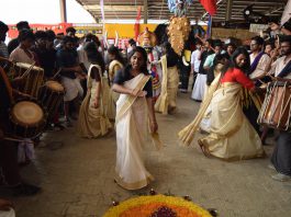 International and Indian students of LPU exhibiting their stalls of their respective countries during ONE WORLD at Lovely Professional University campus. (12)