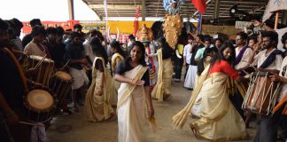 International and Indian students of LPU exhibiting their stalls of their respective countries during ONE WORLD at Lovely Professional University campus. (12)